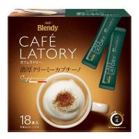 ブレンディ カフェラトリー スティックコーヒー 濃厚クリーミーカプチーノ １１ｇ×１８本入 /ブレンディ カフェラトリー スティックコーヒー | Vドラッグヤフー店