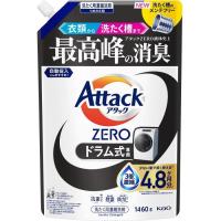 花王 アタックZERO ドラム式専用 つめかえ用 1460g/洗濯　液体洗剤 | Vドラッグヤフー店