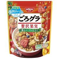 日清シスコ ごろグラ 贅沢果実 280g×6個セット/グラノーラ　シリアル | Vドラッグヤフー店
