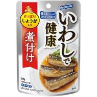 いわしで健康しょうゆ味（パウチ）90ｇ×12個セット/ いわしで健康 | Vドラッグヤフー店