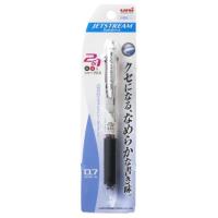 三菱鉛筆 ジェットストリーム 多機能ペン 2＆1 0．7mm 透明 ＳＸＥ3500071/ 三菱鉛筆 ボールペン | Vドラッグヤフー店