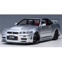 ニスモ R34 GT-R Z-tune Z-tuneシルバー （1/18 オートアート77461） | バリュートイズ-VALUETOYS