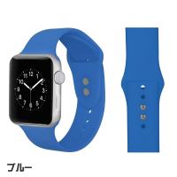 送料無料 アップルウォッチ用 バンド シリコンバンド applewatch 38mm