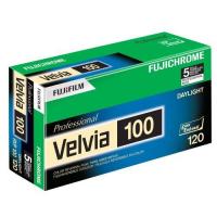 Fujifilm 16326107 Fujichrome Velvia 120mm 100 Color Slide Film ISO 100 - 5 Roll Pro Pack (Green/Wh | バリューセレクトショップ