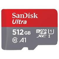 SanDisk ( サンディスク ) 512GB ULTRA microSDXC UHS-I card アダプタ付 SDSQUAR-512G-GN6MA  海外パッケージ | バリューセレクション 2号店