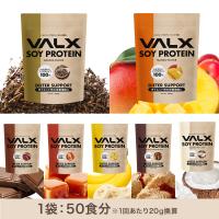 VALX ソイプロテイン 1kg 50食分 植物性 大豆 プロテイン タンパク質 女性 置き換え ダイエット 美容 筋トレ 豊富な7フレーバー バルクス | VALX ONLINE STORE