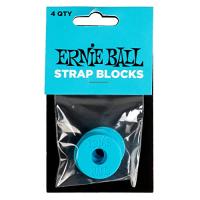 ERNIE BALL 5619 落下防止 ストラップ・ブロック STRAP BLOCKS ブルー | バンダレコード ヤフー店