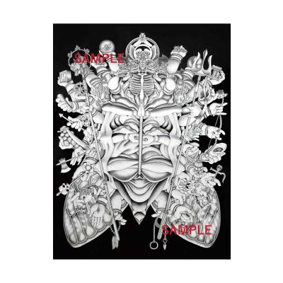 はらだ　カラーレシピ　直筆サイン入り　複製原画　ヴァニラ画廊 はらだ 直筆サイン入り 複製原画 ヴァニラ画廊 - メルカリ