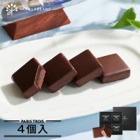 チョコレート スイーツ ギフト パリトロ 4個入 プチショコラケーキ  詰め合わせ あすつく 