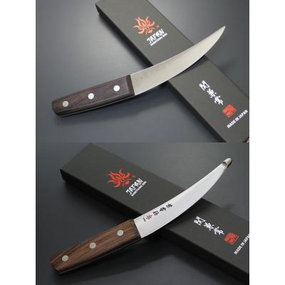 包丁 KC-338 骨透 角 & KC-335 骨透 丸セット 関兼常 ローズ柄