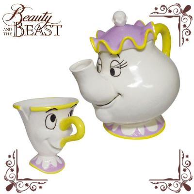 美女と野獣 ティーカップセット&プレート g03011_1.jpg