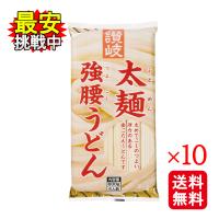 さぬきシセイ 讃岐太麺強腰うどん 600g 10袋セット 乾麺 さぬきうどん | World NEXT