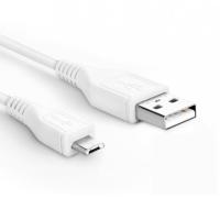 MicroUSBケーブル 1m 1A USB(A)オス - USB(Micro-B)オス データ転送 充電ケーブル (ホワイト) _ | YouShowShop