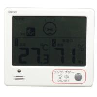 クレセル 室内用 デジタル温・湿度計 熱中症予防目安計 警報付き 白 CR-1200W _. | YouShowShop