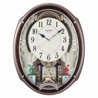 取寄品 正規品 RHYTHM リズム時計 4MN545RH23 電波からくり時計 スモールワールドアルディ アナログ表示 掛け時計 送料無料 | 腕時計アパレル雑貨小物のSP