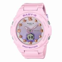 取寄品 正規品 CASIO腕時計 カシオ BABY-G ベイビージー アナデジ表示 アナログ&amp;デジタル 丸形 クオーツ BGA-320-4AJF レディース腕時計 送料無料 | 腕時計アパレル雑貨小物のSP