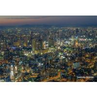 300ピース ジグソーパズル シリーズ日本の都市7 大阪府大阪市「浪速区夜景」 (26ｘ38cm) | Vast Forest