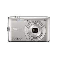 Nikon デジタルカメラ COOLPIX A300 光学8倍ズーム 2005万画素 シルバー A300SL | Vast Space