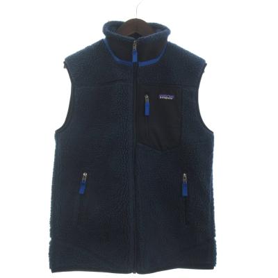 極美品 パタゴニア レトロX ベスト フリース ネイビー 紺 ブルー 青 定番 00's Patagonia retro x vest パタゴニア レトロ X ベスト フリース