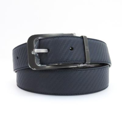 極美品　ダンヒル/dunhill シボ革　リバーシブル　レザーベルト 黒 Dunhill - □極美品□ dunhill ダンヒル レザー リバーシブル