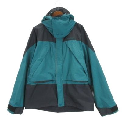 マーモットマウンテンパーカーGore-Tex90s刺繍ロゴ古着赤vintage