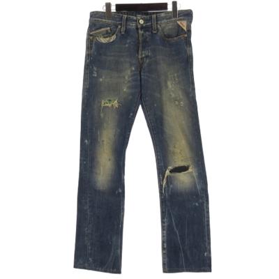 ダメージジーンズリプレイ（メンズファッション） | ファッション の