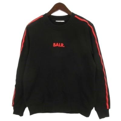 【新品タグ付き】ボーラー スウェットトップ XLサイズ ブラックレッド ボーラーbalr（メンズトレーナー）｜トップス | ファッション の商品