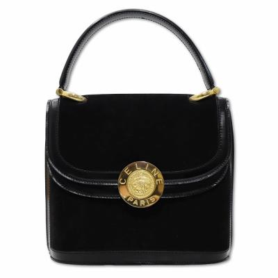 セリーヌ ヴィンテージ スエード サークルロゴ 地球儀 トップハンドル バッグ 地球儀 ブランド（CELINE／ファッション）のおすすめ人気商品