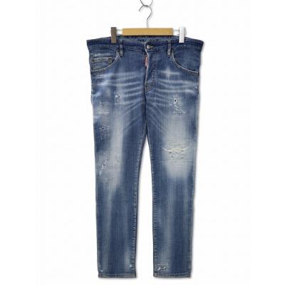 【美品 希少】DSQUARED2 SKATER スケーター 48 濃紺 希少 DSQUARED2 Skater 48 ICON ロゴ - メルカリ
