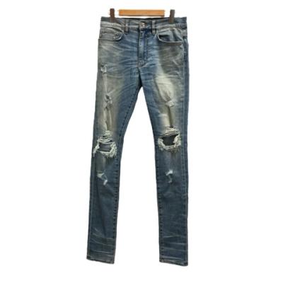 AMIRI アミリ　スーパーデストロイデニムパンツ 29 AMIRI(アミリ) デストロイデニムパンツ インディゴ サイズ 31