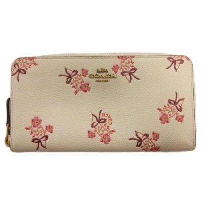 新品　コーチ　COACH レザー　長財布　レディース　高級　リボン、手提げ付き コーチ 長財布 リボンのおすすめ人気商品一覧 通販 - Yahoo!ショッピング