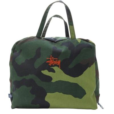 STUSSY ステューシー　ミニ　ボストンバッグ　カモフラ柄　y2k STUSSY ステューシー ミニ ボストンバッグ カモフラ柄 y2k