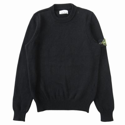 【希少XSサイズ❗️】stone  ニットセーター　ブラック　黒 STONE ISLAND メンズニット、セーター｜トップス｜ファッション
