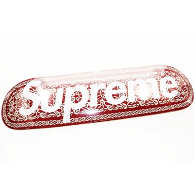 Supreme スケートボードデッキ レッド/ホワイト シュプリーム × MM6 メゾン マルジェラ スケートボードデッキ ホワイト