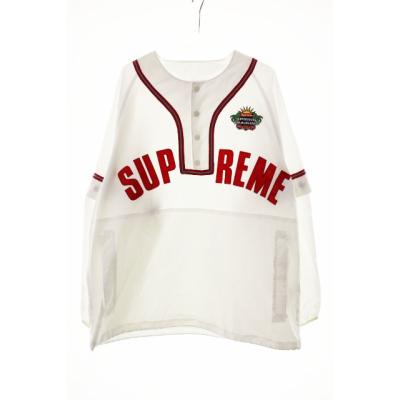 ベースボールシャツメッシュ（Supreme／メンズファッション