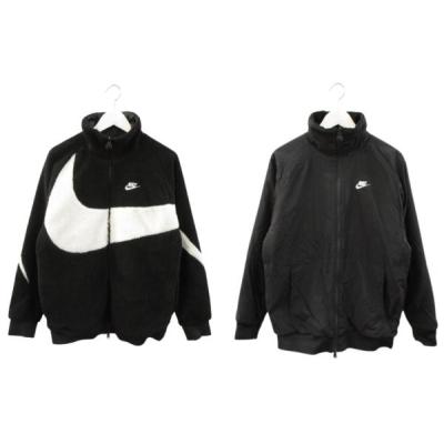 激レア❗️【アメリカ企画】NIKEエアマックス　アウター黒リバーシブル　フリース 激レア❗️【アメリカ企画】NIKEエアマックス アウター黒