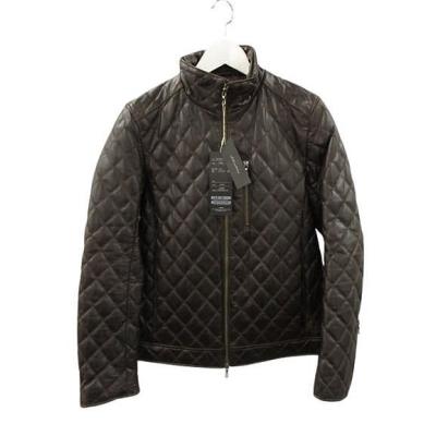 【美品】TÊTE HOMME テットオム革ジャン メンズレザーライダース TETE HOMME（テットオム）の「キルティングレザーブルゾン（ライダース