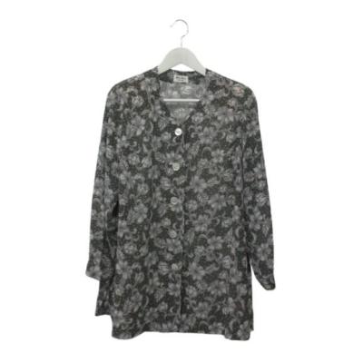 YUKIKO HANAI 花柄 長袖 トップス　カーディガン　プリーツ　未使用品 yukiko hanai 中古の商品一覧 通販 - Yahoo!ショッピング