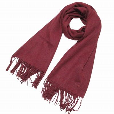 【新品未使用】Chloe クロエ　カシミア大判ストール RE138 Chloe クロエ カシミヤ100% 大判ストール マフラー グレー