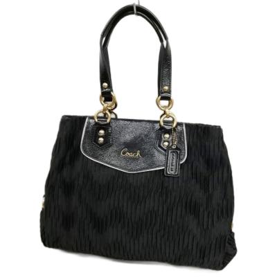 COACH コーチ ハンドバッグ トートバッグ ナイロン ブラック コーチ COACH ハンドバッグ トートバッグ カーゴ ブラック レディース