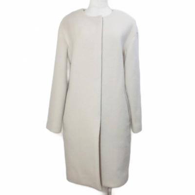 ノーカラー コクーン コート（色：ホワイト系）のおすすめ人気商品一覧