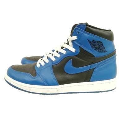 air jordan 1 黒 青（メンズシューズ、紳士靴） | ファッション の