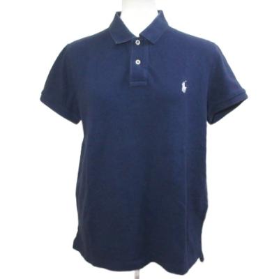 POLO RALPH LAUREN レディースポロシャツ（色：ネイビー系）｜トップス