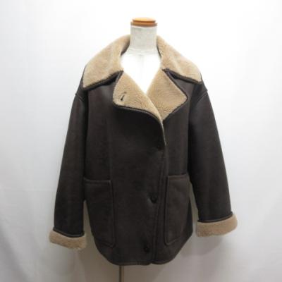 ZARA ボア（レディースブルゾン、ジャンバー）｜コート、ジャケット