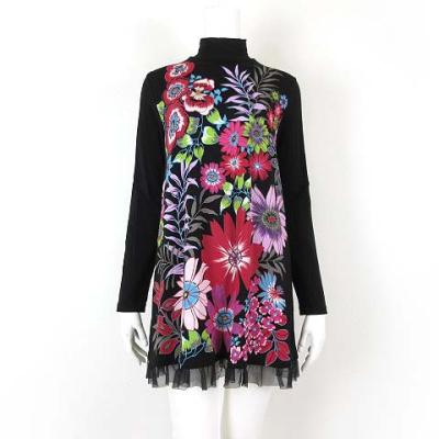 TOKUKO 1er VOL トクコ カットワークレース 刺繍Aラインチュニック TOKUKO 1er VOL プリントAラインカットソー チュニック
