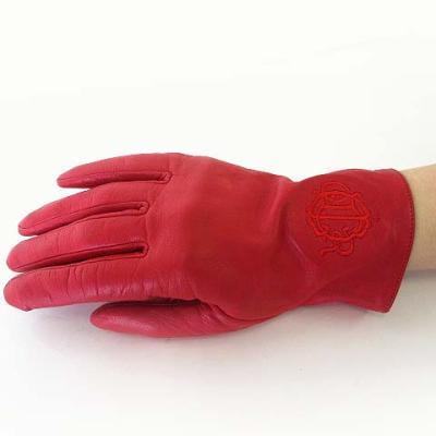 クリスチャンディオール　革手袋 Saddle Gloves Navy Blue Smooth Lambskin | DIOR