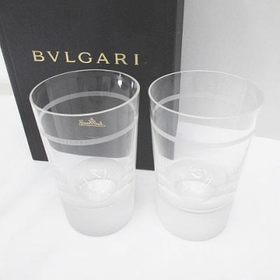 BVLGARI ブルガリ ローゼンタール Rosenthal コラボ ペアグラス 2客 