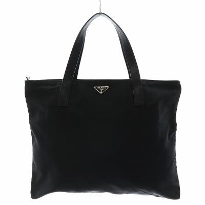 PRADA レディーストートバッグ(バッグ、小物素材:ナイロン PRADA レディーストートバッグ(バッグ、小物素材:ナイロン