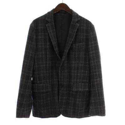 極美品✨エポカウォモ ジャケット サマーツイード アンコン 裏地無し 46 極美品✨エポカウォモ ジャケット サマーツイード アンコン 裏地無し