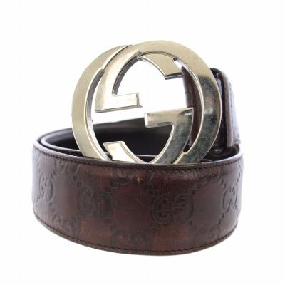 GUCCI グッチ ベルト Gロゴ バックル レザー ベージュ系 75/30 楽天市場】GUCCI グッチ グッチシマ GG インターロッキング G